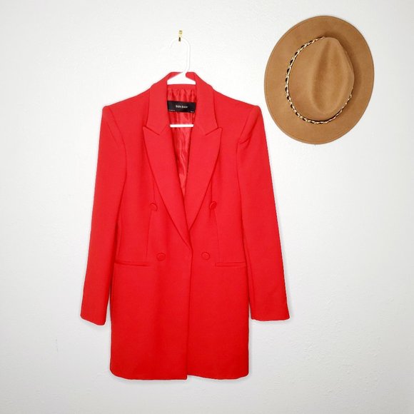 Zara Size M Double Breasted Frock Coat - Picture 5 of 5